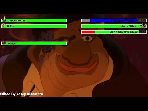 Treasure Planet 2002 Final Battle With Healthbars 1 2