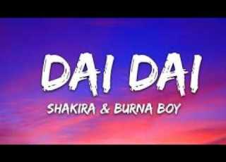 Shakira Burna Boy Dai Dai Official Music Video FIFA World Cup 2026 Anthem