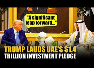 All I Can Say Is Thank You Very Much President Trump On UAE S 1 4 Trillion US Investment Pledge