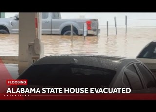  Flooding Causes Evacuation Of Alabama State House During Special Session