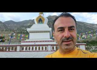  Manang Stupa Himalaya مقام سيدنا ستوبا مانانغ في الهيمالايا التوحيد