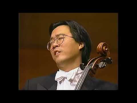 Arpeggione Sonata Yo Yo Ma Rudolf Firkušný 1992 LIVE