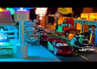  Winter In Radiator Springs My Cars Precision Series Diorama Winter Edition