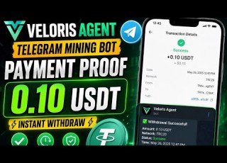 Telegram Mining Bot Velorisagent Payment Proof Telegram Mining 2026