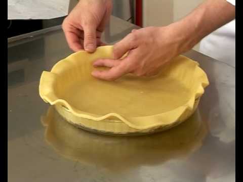 Cooking Technique Lining A Tart Ring