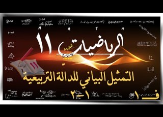 2 التمثيل البياني للدال ة التربيعية 1 2 الرياضيات المتقدمة