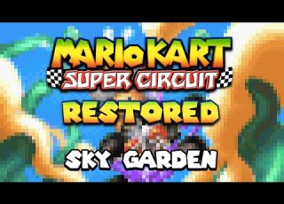  Sky Garden Mario Kart Super Circuit Restored