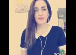  بنت لبنانيه تغني اغنيه عراقيه مع شاب عراقي