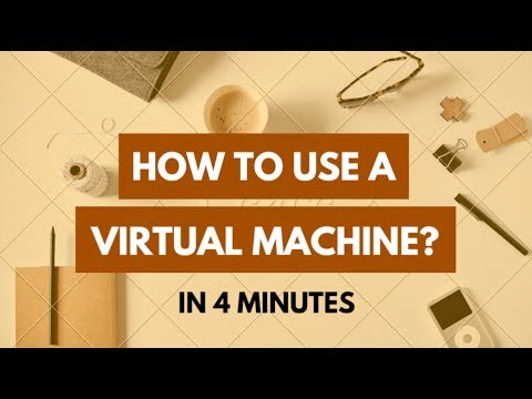 How To Use A Virtual Machine VM In 4 Minutes Virtual Machine VM Tutorial For Beginners