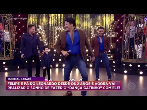 Fã De Leonardo Realiza Sonho No Dança Gatinho