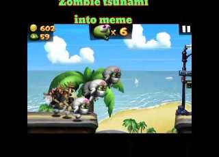 Zombie Tsunami Into Meme Part 3 Zombietsunami Timelapse Shorts Funny Jokes Memes Baldmen Wow