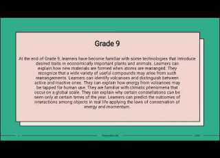 Overview Of The K To 12 Curriculum Grade 7 10 Learning Competencies