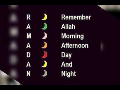 Ramadan Yana Bankwana