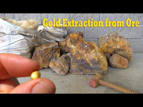 Ore Crushing And Gold Extraction Technology And Process