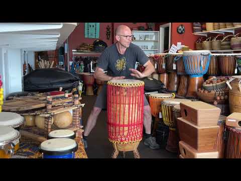 Ngoma Drum Demo African Drumming