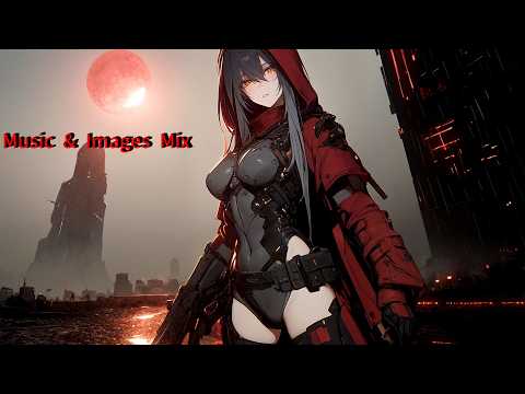 The Red Matrix Cyberpunk Dark Synth Music Images Mix