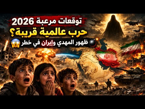 توقعات مرعبة 2026 حرب عالمية قريبة ظهور المهدي وإيران في خطر