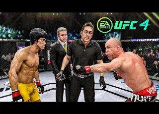 بروس لي ضد واندرلي سيلفا EA Sports UFC 4 Dragon Fight