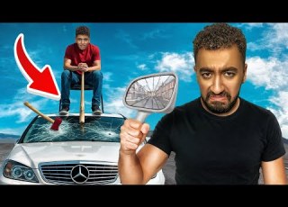  دمـرت عربيه اخويا وكنت هتحبس عبدالرحمن راح فيها