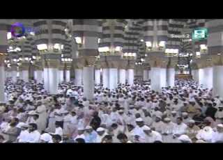 صلاة التراويح للشيخ صلاح البدير من المسجد النبوي ليلة 23 رمضان 1435