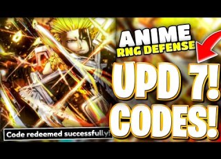BLEACH UPD ALL BLEACH UPDATE 7 NEW CODES FOR ANIME RNG DEFENSE ROBLOX ANIME RNG DEFENSE CODES
