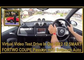  Virtual Video Test Drive In Our 2012 12 SMART FORTWO COUPE Passion Mhd Softouch Auto