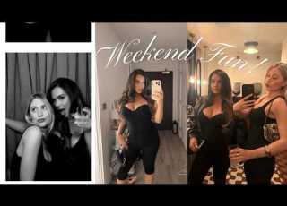 SPEND THE WEEKEND WITH ME Nights Out Coachella Haul New Hair Extensions