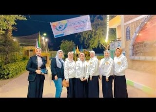 فلوج لقاء مع تمريض جامعه الازهر من فاعليات مؤتمر اسيوط
