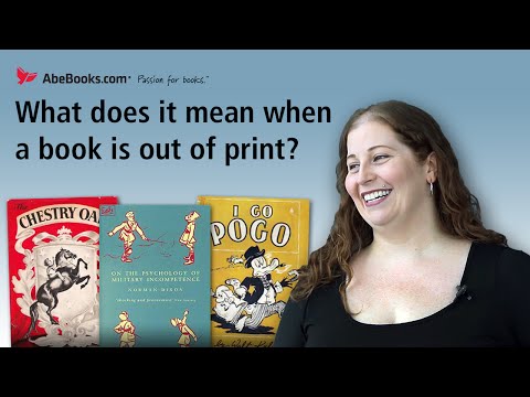 What Does It Mean When A Book Is Out Of Print