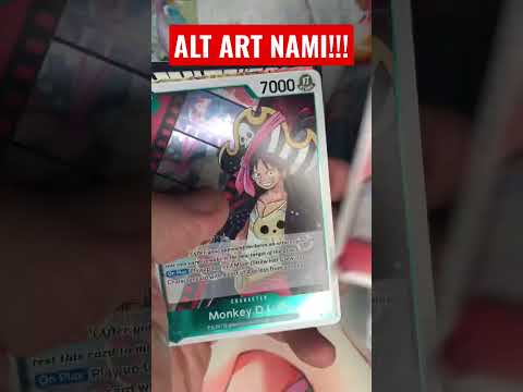 Parallel NAMI Nami Onepiece Onepiecetcg Op02