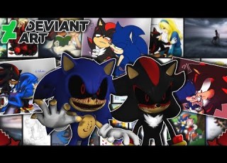 Sonic EXE Shadow EXE Visit DEVIANTART SONADOW EXE