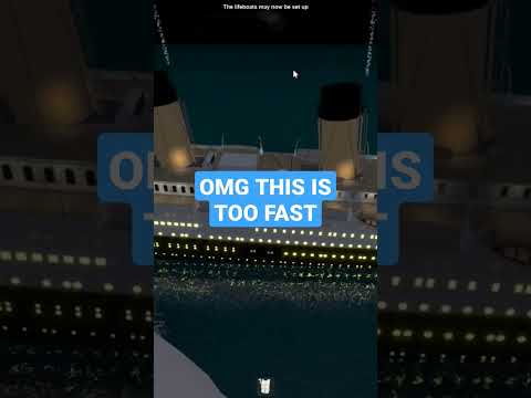 Roblox Titanic But It S Sinking REALLY Fast