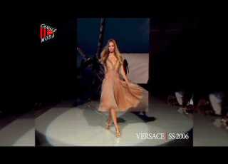 VERSACE Весна Лето 2006 Милан 4K Fashion Channel