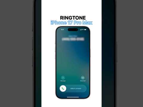 IPhone 17 Pro Max Ringtone Iphone17promax Ringtone
