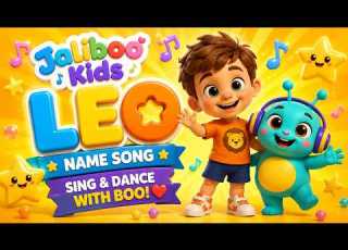  Leo Name Song Sing Dance With Boo Kids Songs Jaliboo Kids