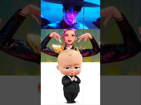 Jinu X Rumi X Boss Baby Mashup Kpopdemonhunters Digitalartist