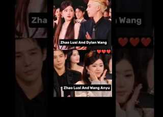 Zhao Lusi With Dylan Wang And Wang Anyu Zhaolusi 赵露思 Dylanwang 王鹤棣 Wanganyu Weibonight Shorts