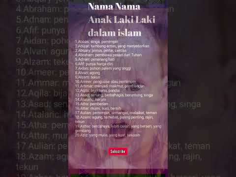 Arti Dari Nama Anak Laki Laki Dalam Islam Shorts Islam Dakwah Trending Viral