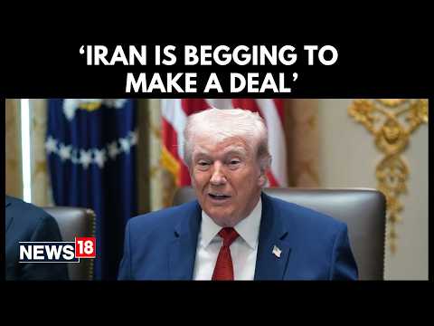 Trump Says Iran Must Convince Him To Halt War Tehran Doubts US Intentions US Iran War N18G
