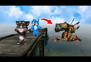 ديفور و توم المتكلم في مكان غريب وهجم علينه وحش الماء