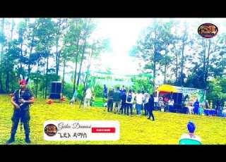 የጌዴኦ ዞን አስተዳደር አቶ አብዮት ደምስና የደብብ ክልል አስተዳደር አቶ ሪስቱ ይርደሁን በጌዴኦ ዞን በወናጎ ወረዳ ያደረጉ ንግግር