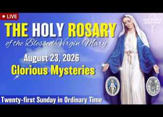  Rosary Sunday Glorious Mysteries Of The Rosary August 23 2026 Praying Together