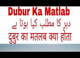  Dubur Ka Matlab دبر کا مطلب کیا ہوتا ہے द ब र क मतलब क य ह त Informationhousecentre4496