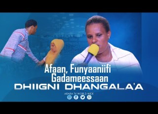  Dhuga Baatii Dinqii Raajii Masarat Taayyee ARARA TV WORLD WIDE
