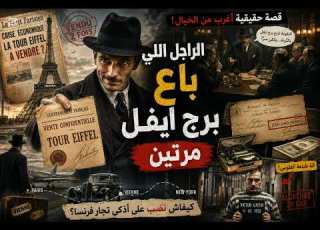  الراجل اللي باع برج ايفل مرتين أذكى عملية نصب فالتاريخ