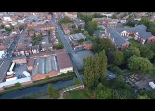 Long Eaton Town Aerial View Best Viewed In HD 1080p