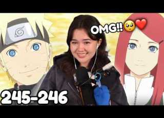  NARUTO AND HIS MOM NARUTO SHIPPUDEN Episode 245 246 REACTION