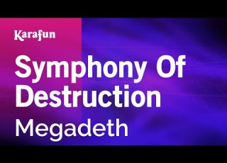 Symphony Of Destruction Megadeth Karaoke Version KaraFun