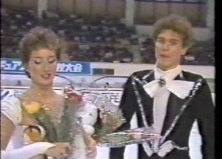 Marina Klimova Sergei Ponomarenko USR 1985 NHK Trophy Free Dance