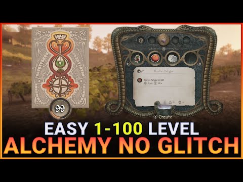 Fastest Way To Level Up ALCHEMY In Oblivion Remastered